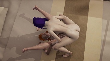 Shemale on futa anime 3d