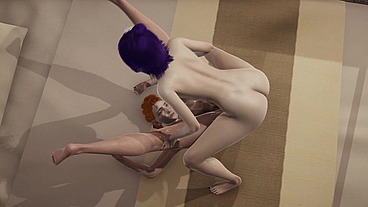 Shemale on futa anime 3d