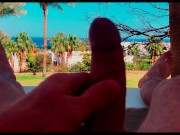 Меня Возбуждает Экстрим!!! Публичная МАСТУРБАЦИЯ на балконе отеля!