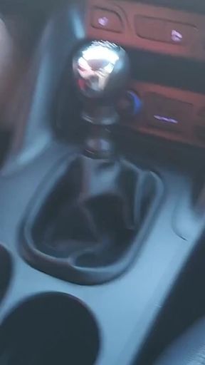 Jaw-dropping moment from &quot;Sexy milf in short skirt and high heels masturbates in a taxi on the way to work. Part.2&quot;