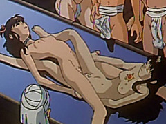 Naked anime shemale hardcore fun in sex party