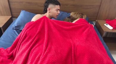 Madrastra shares bed with hijastro in hotel raw taboo anal