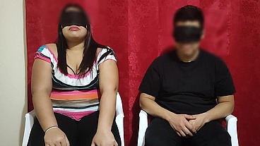 Le pagamos 100 $ a una pareja de casada para jugar el juego del test a ver si adivina que tienen en su boca la chica le poner los cuerno con el modelo del juego terminan follando parte 1/2