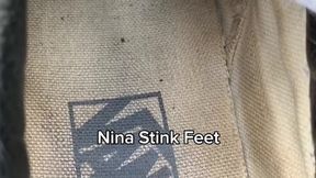 POV: Stinky Feet Fetish  Taking off the sweat Sneakers