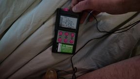 Electro Stim - Blocked Cum Piss In Mini Condom