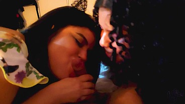 (Full Video) I gave my man a threesome with my bf as a birthday present!