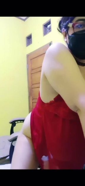 Sexy with Red Lingerie
