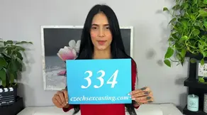 Sexy brunette loves porn