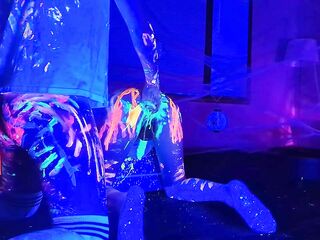 Femboys Indecent Halloween Flip Screw with Glow Paint