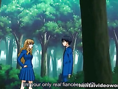 Out door group fuck in hentai movie