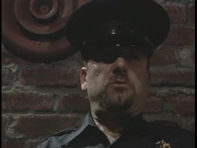 Lusty brunette gets deep anal pumping by a horny convict