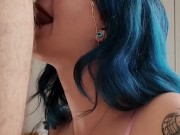 J'aime sucer sa bite et en prendre plein le visage - Cumpilation Française - Cumshot