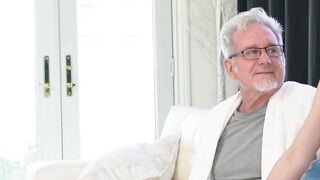 POV My Dad Watches Me Cheat on My BF with a Huge Cock and I Cum So Hard