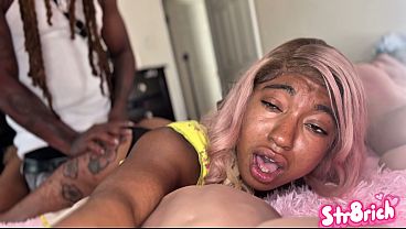 Cute Asian GF takes BBC in doggystyle and missionary