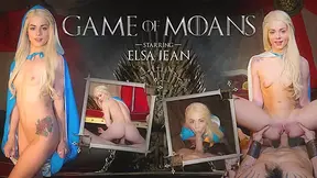 Elsa Jean in Game of Moans - WankzVR