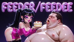 FEEDERISM - Calorie Overload Tease: Stuffed Belly Domination - Helpless Feedee Bloating, Overfed & Milked on My Command