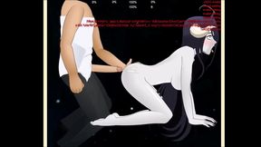 Albedo from Overlord Gives Intense SDT Blowjob & Hardcore Anime Action
