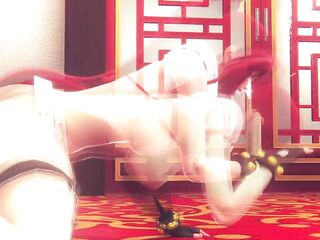 [GURREN LAGANN] Yoko likes 69 (CG PORN 60 FPS)