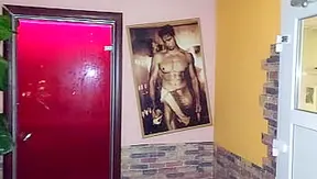 Under Neon Glow: Twink Thirsts for Thick Dick Bathes in Cum – 18+