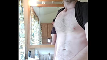 Shirtless Stud beats the cum out for an Unreal Massive Cumshot! Could you Swallow all that?