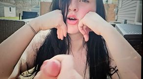 Telling Husband About Fucking His Friend Makes Him Cum All Over My Big Tits