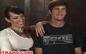 Ass fingering until he gapes