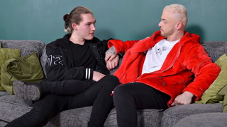 Hung young Jake can't wait to show off his own sucking skills