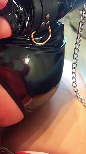 Goddess Kiffa Likes to Fuck Hard - Slave Cums While Sitting on Kiffa Big Cock - Hard Pegging - Strapon - - Anal -
