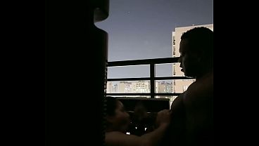 My stepbrother throws his huge load of cum on my face -amateur couple- nysdel
