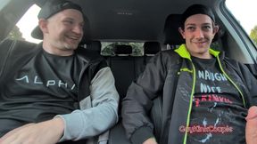 Cum Stained Shirt 3 Risky Car Fun