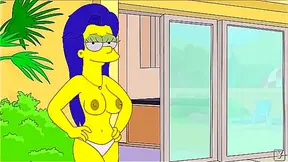 Marge Simpson Playdude Challenge