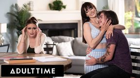 ADULT CONTENT - Lexi Luna, MILF Uses Her Pussy&#x270C; To Help Stepson's Studying!