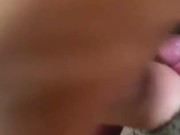 FTM jerks off hard cock to girlfriends picture