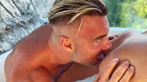 the threesome double penetration of horny chloe chevalier