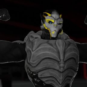 Male Turian Growth Animation