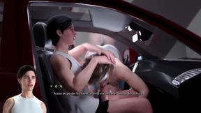 They almost caught a hot stepmom in the car -Apocalust