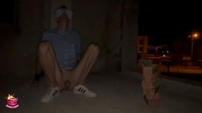 Left Alone Bound Blindfolded Naked and Exposed