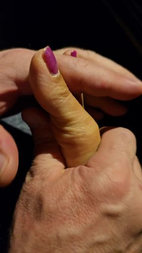 Powerful moment from &quot;Little feet in daddy&#039;s big hands&quot;
