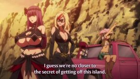 Hot Lesbian Babes Turn In To Big Guns And Battle Busty Anime