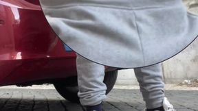 compilation of amateur boys flashing their cocks in the streets or parks