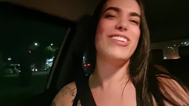 dei uma carona pro boy da academia e ele me retribuiu com seu leite na minha boca