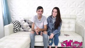 Spanish vixen craving public display of XXX passion with her dude