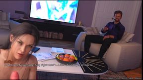 Seducing My Hot Neighbour Infront of Her Husband