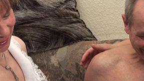 Unforgettable mature threesome with vegetable toys for the pussies