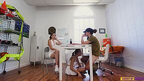 Coco Lovelock Maria Kazi Threesome With Coach