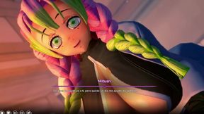 My Hentai Fantasy - Waking Up Next to Mitsuri Kanroji's Huge Tits from Demon Slayer: Kimetsu no Yaiba