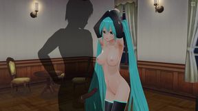 3D HENTAI Bound Hatsune Miku gets fucked