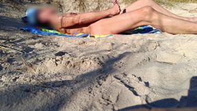 Masturbation on the Beach