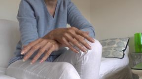 Elegant Summer Hands and Long Fingernails, Presented by Lady Victoria Valente