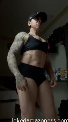 These thick muscular ass will smother your face